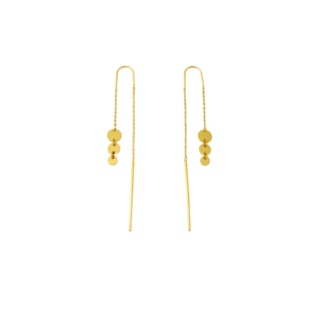 Minđuše Circle Touch Y