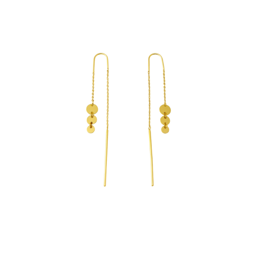 Minđuše Circle Touch Y