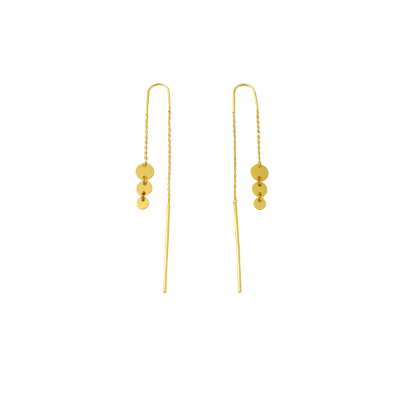 Minđuše Circle Touch Y