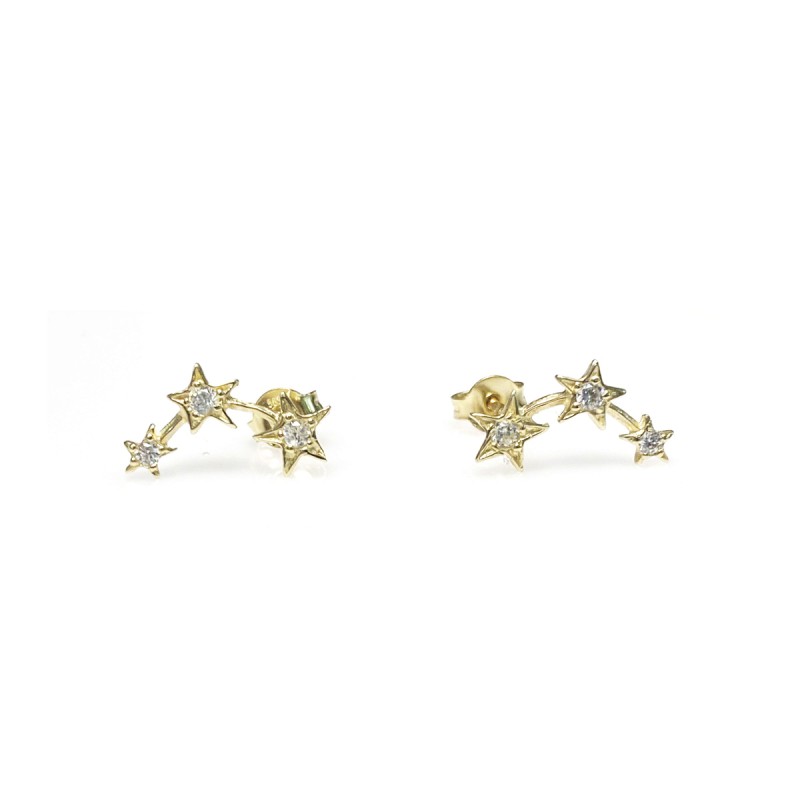 Earrings 3 Stars 
