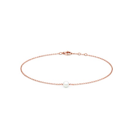 Zlatna narukvica lady diana sa biserom