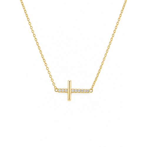 Faith Cross ogrlica u 14kt zlatu Faith Cross ogrlica u 14kt zlatu