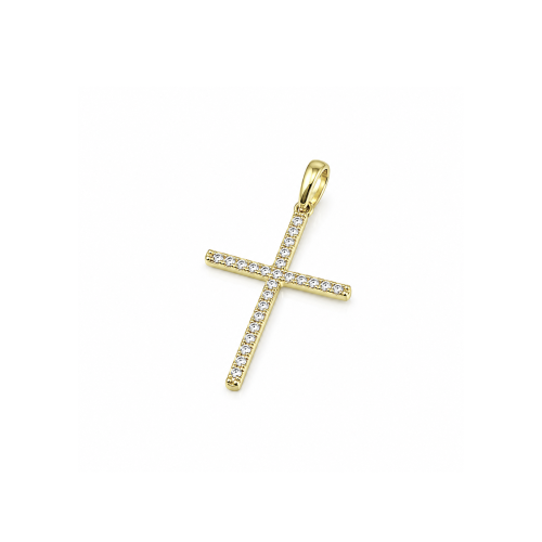 Faith Cross privezak u 14kt žutom zlatu Faith Cross privezak u 14kt žutom zlatu