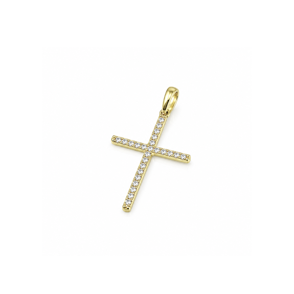 Faith Cross privezak u 14kt žutom zlatu Faith Cross privezak u 14kt žutom zlatu