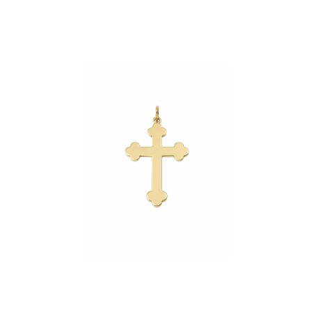 Privezak krst od 14kt žutog zlata