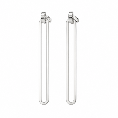 Earrings Perfection with silver 