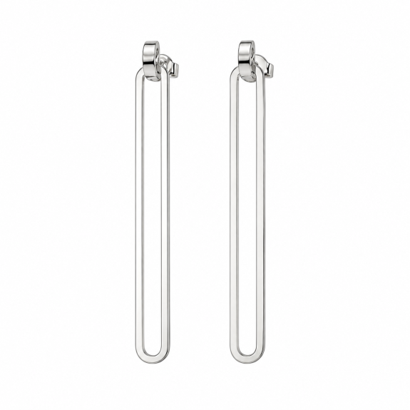 Earrings Perfection with silver 
