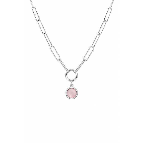 Srebrna ogrlica Blush 