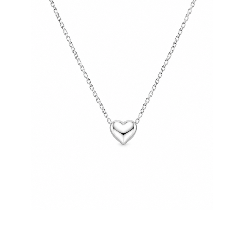 Srebrna ogrlica Heart