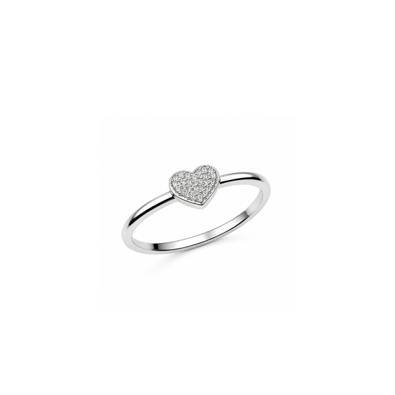Spark Heart srebrni prsten sa srcem i cirkonima Spark Heart srebrni prsten sa srcem i cirkonima