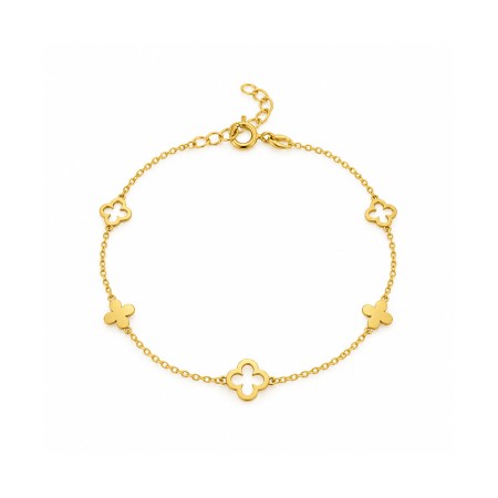Clover narukvica u 14kt žutom zlatu