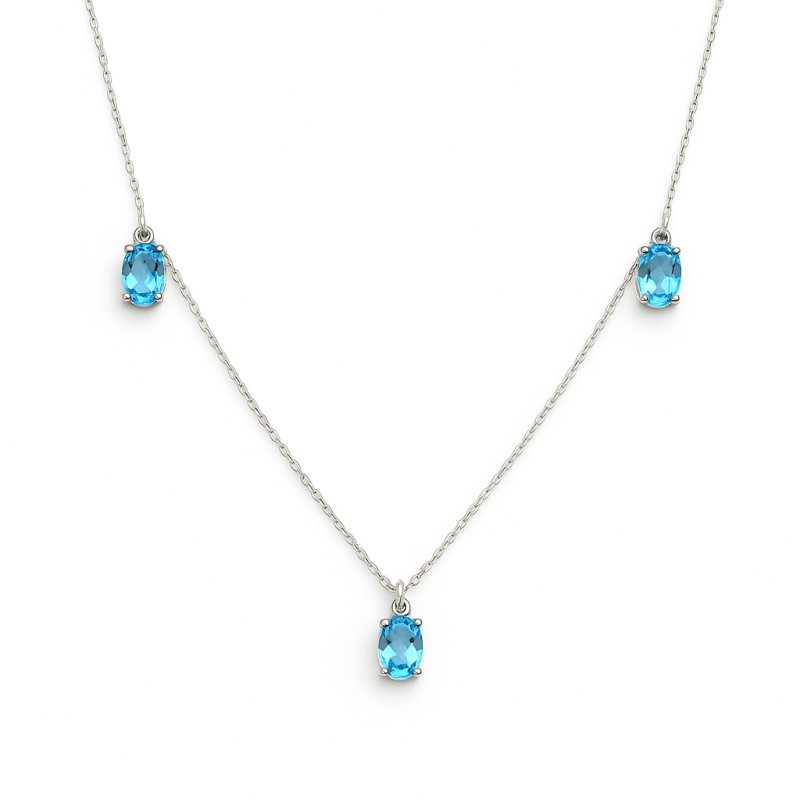 Ogrlica Blue Candy Ogrlica Blue Candy