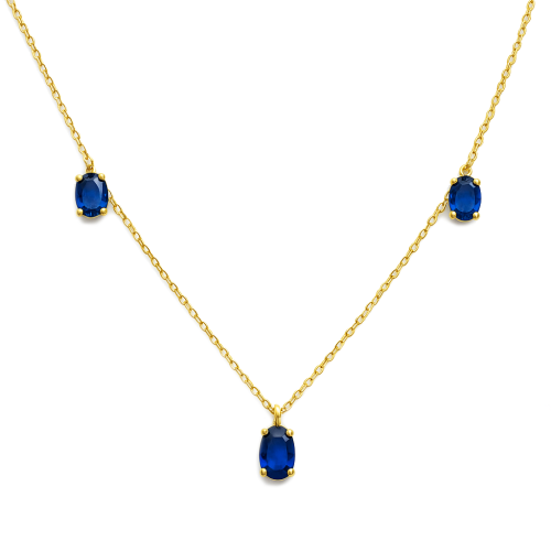 Ogrlica Blue Candy 