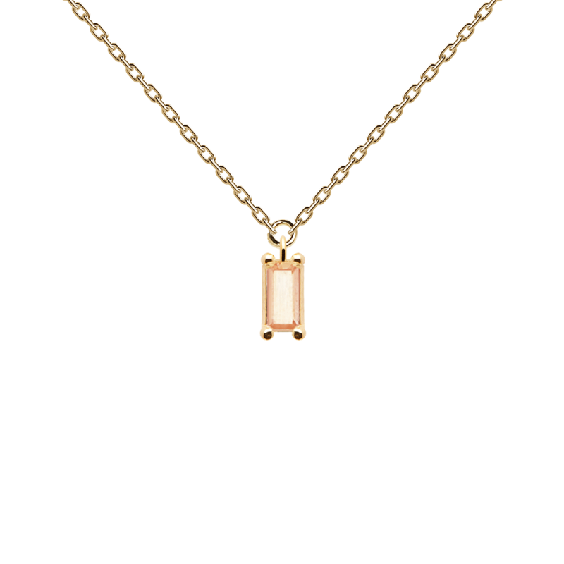 Peach Asana necklace Peach Asana necklace