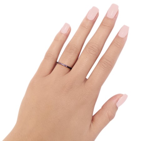 Ring Thin Ceramics Violet 
