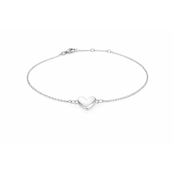 Srebrna narukvica srce Srebrna narukvica srce