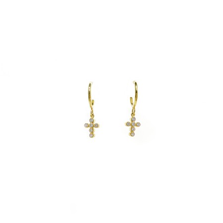 Earrings Cross Y